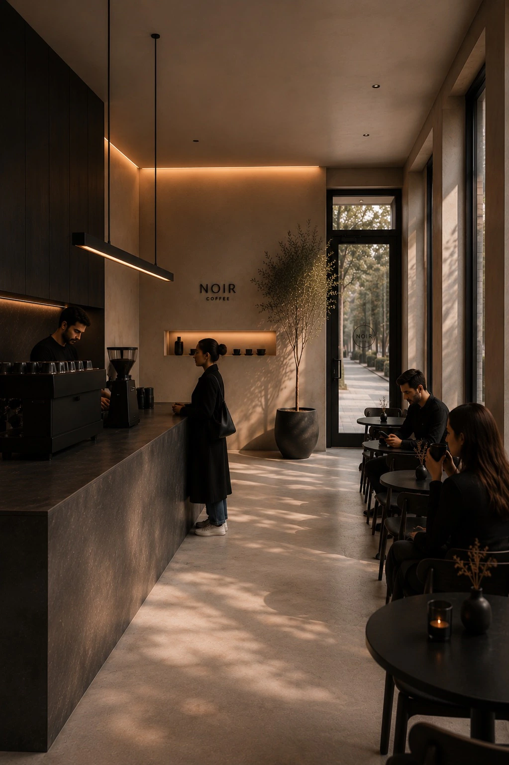 Noir Coffee Interior